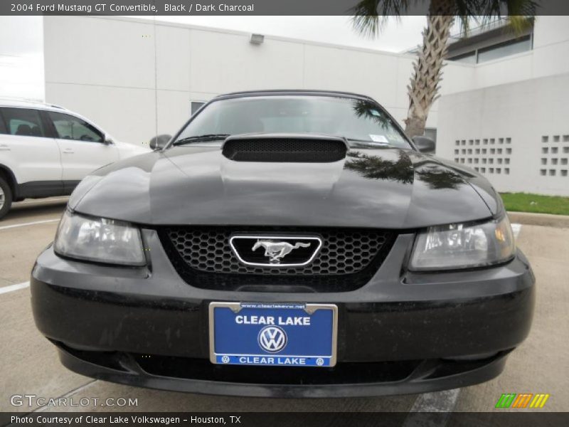 Black / Dark Charcoal 2004 Ford Mustang GT Convertible