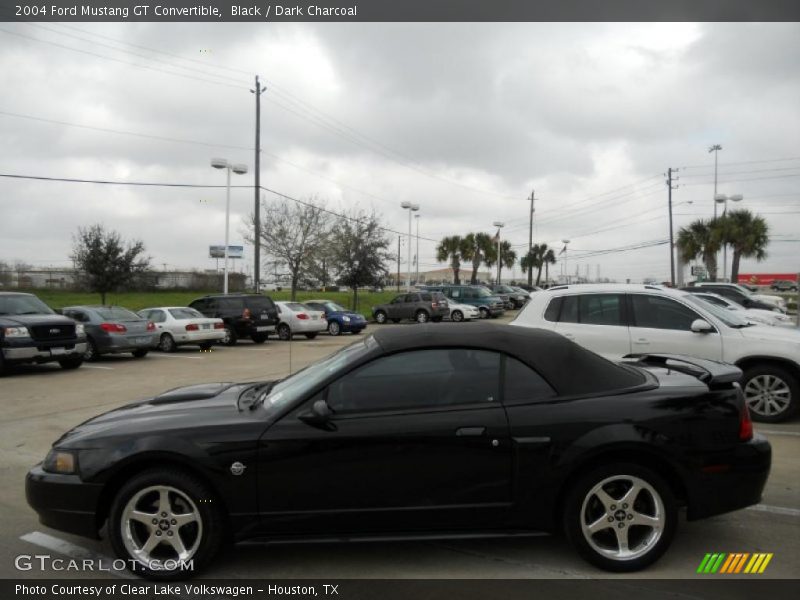 Black / Dark Charcoal 2004 Ford Mustang GT Convertible