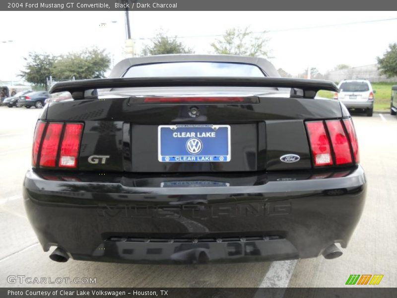 Black / Dark Charcoal 2004 Ford Mustang GT Convertible