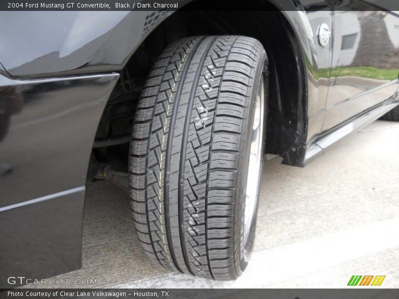Black / Dark Charcoal 2004 Ford Mustang GT Convertible