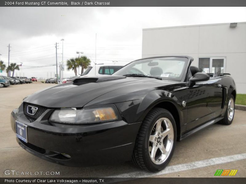 Black / Dark Charcoal 2004 Ford Mustang GT Convertible