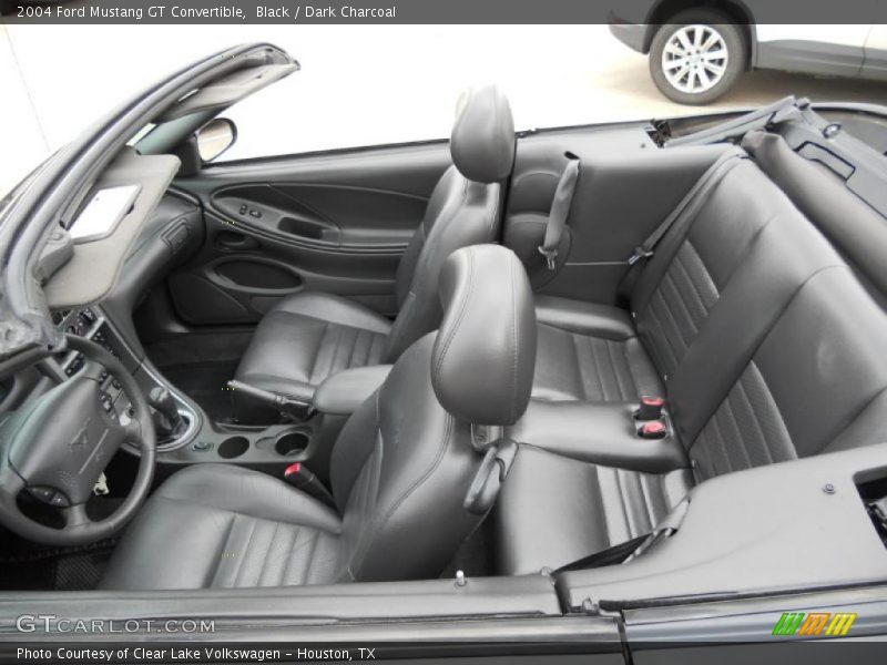 Black / Dark Charcoal 2004 Ford Mustang GT Convertible