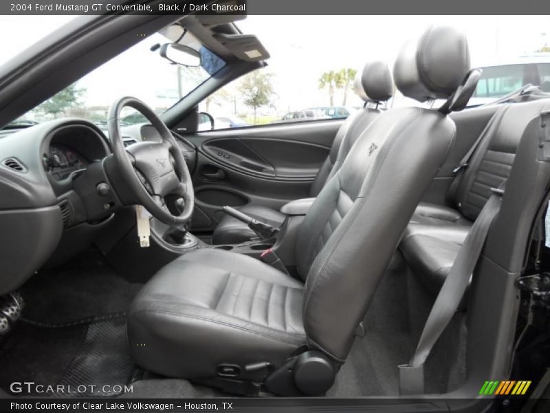 Black / Dark Charcoal 2004 Ford Mustang GT Convertible