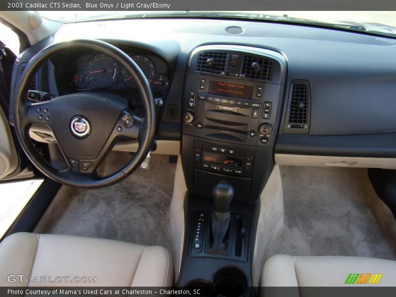Blue Onyx / Light Gray/Ebony 2003 Cadillac CTS Sedan