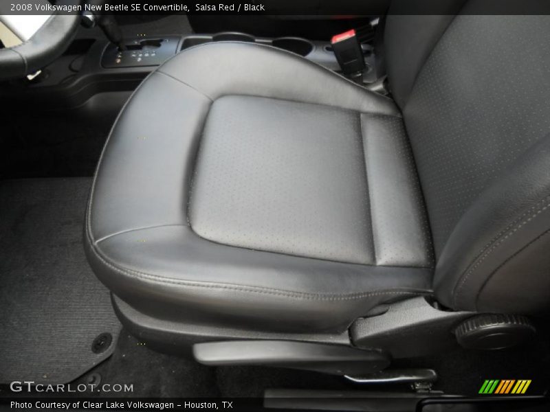 Salsa Red / Black 2008 Volkswagen New Beetle SE Convertible