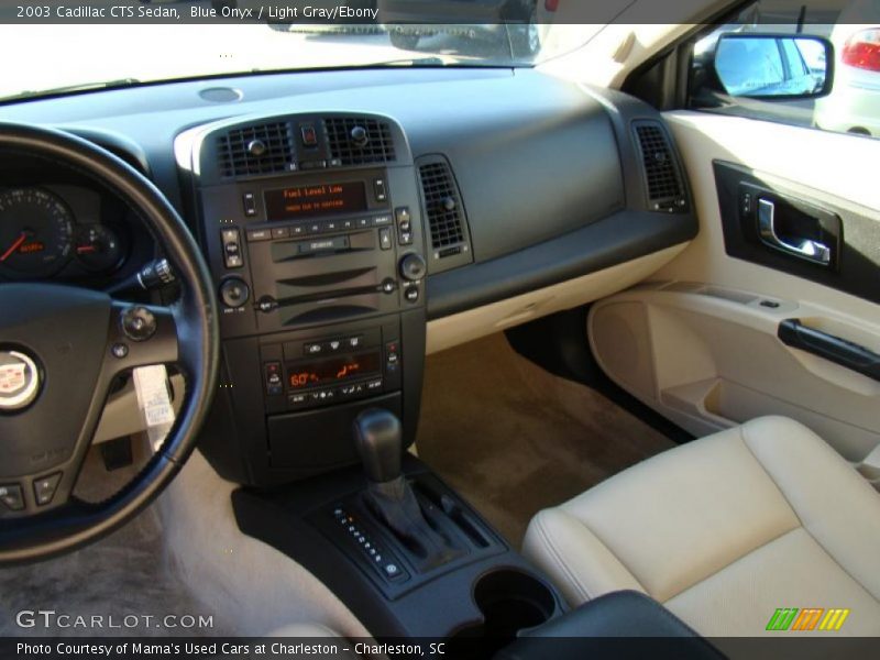 Blue Onyx / Light Gray/Ebony 2003 Cadillac CTS Sedan