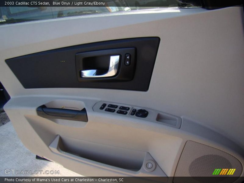 Blue Onyx / Light Gray/Ebony 2003 Cadillac CTS Sedan