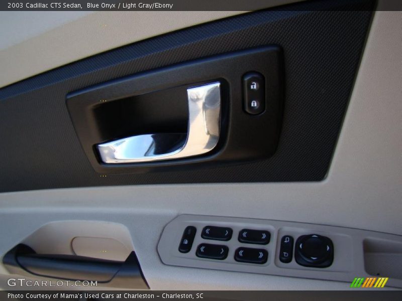 Blue Onyx / Light Gray/Ebony 2003 Cadillac CTS Sedan