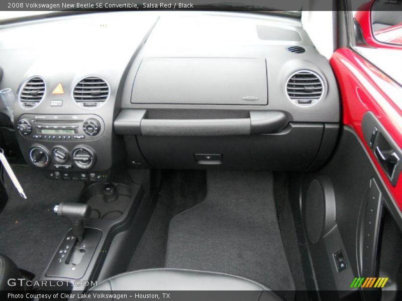 Salsa Red / Black 2008 Volkswagen New Beetle SE Convertible