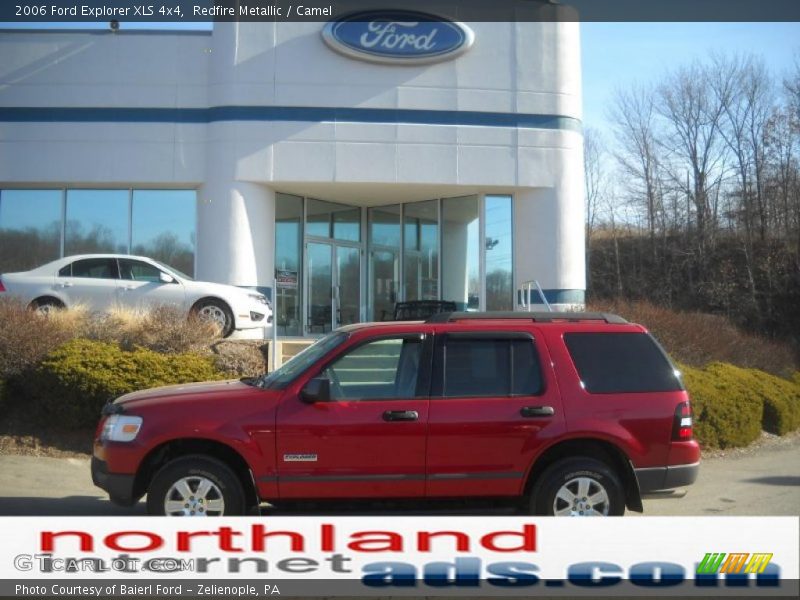 Redfire Metallic / Camel 2006 Ford Explorer XLS 4x4