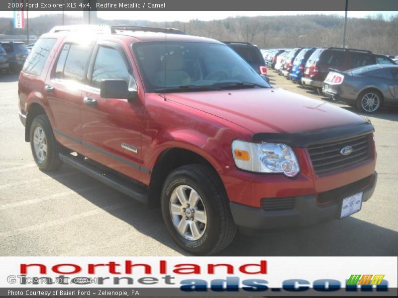 Redfire Metallic / Camel 2006 Ford Explorer XLS 4x4