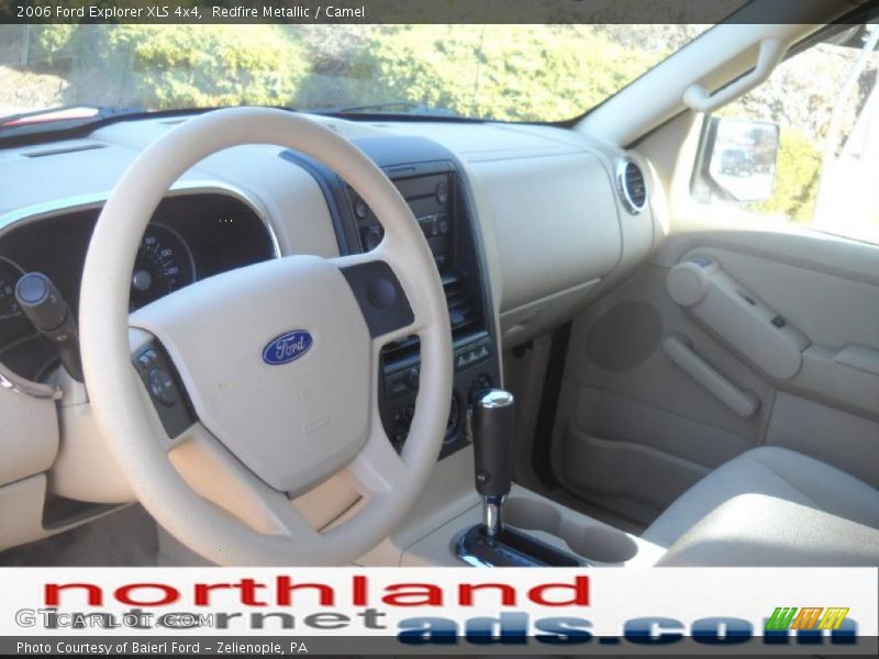 Redfire Metallic / Camel 2006 Ford Explorer XLS 4x4