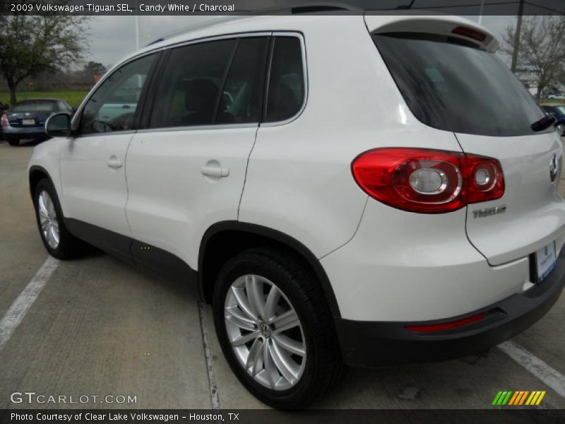 Candy White / Charcoal 2009 Volkswagen Tiguan SEL
