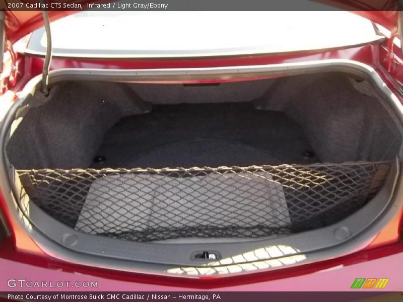 Infrared / Light Gray/Ebony 2007 Cadillac CTS Sedan