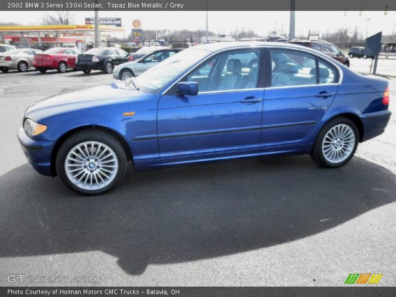 2002 3 Series 330xi Sedan Topaz Blue Metallic