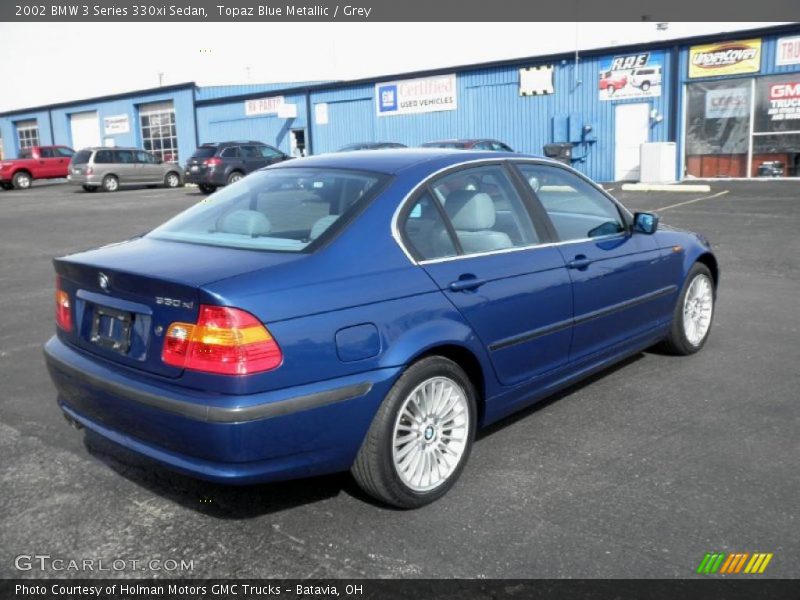  2002 3 Series 330xi Sedan Topaz Blue Metallic