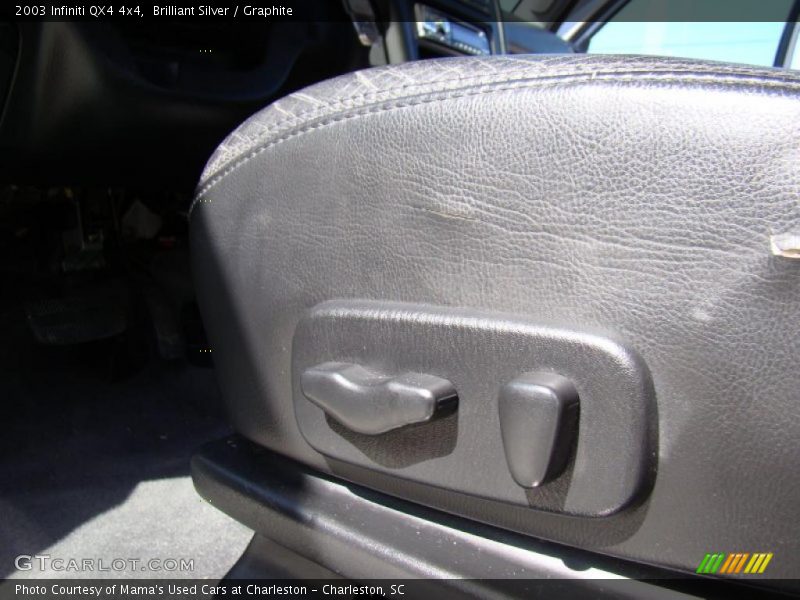 Brilliant Silver / Graphite 2003 Infiniti QX4 4x4