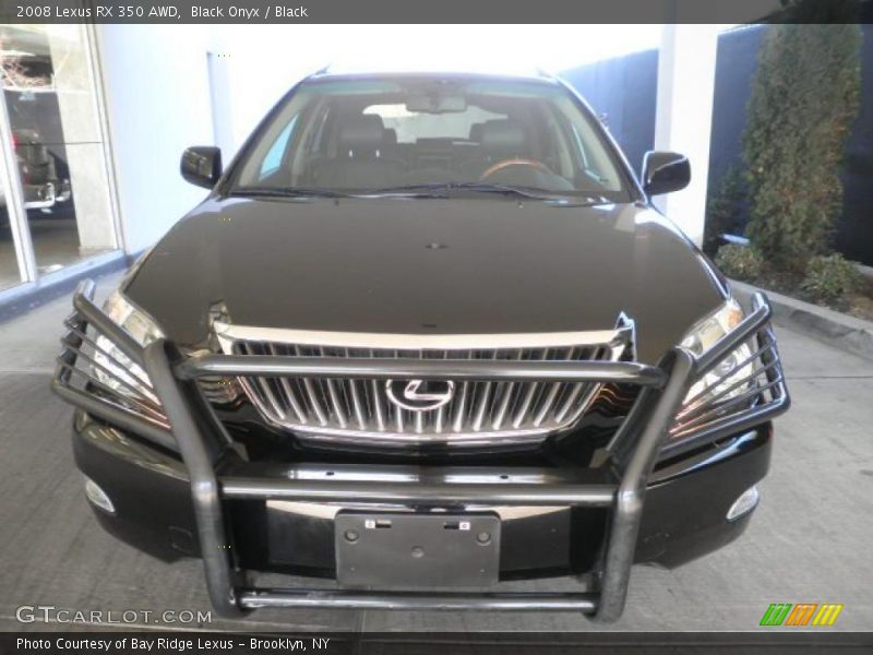 Black Onyx / Black 2008 Lexus RX 350 AWD