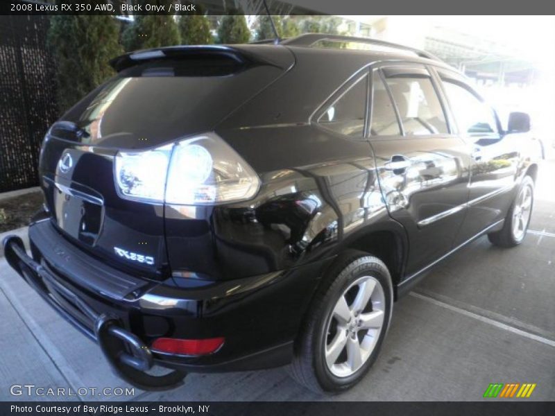 Black Onyx / Black 2008 Lexus RX 350 AWD