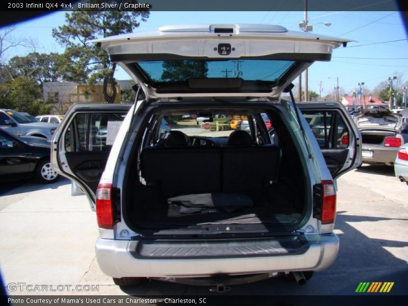 Brilliant Silver / Graphite 2003 Infiniti QX4 4x4