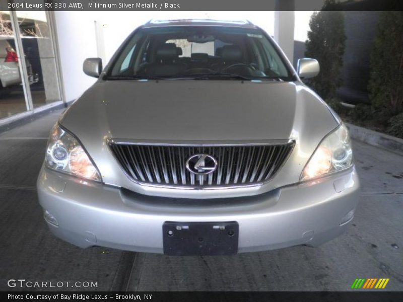 Millinnium Silver Metallic / Black 2004 Lexus RX 330 AWD