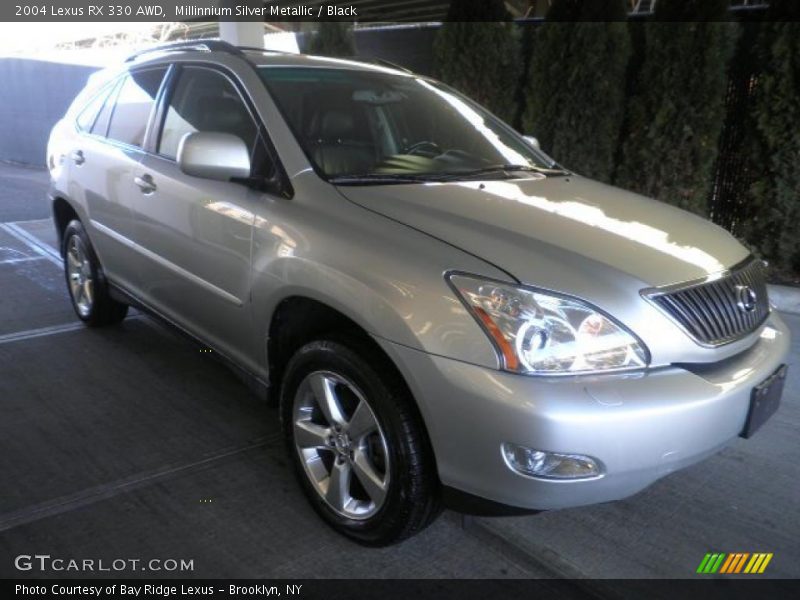 Millinnium Silver Metallic / Black 2004 Lexus RX 330 AWD