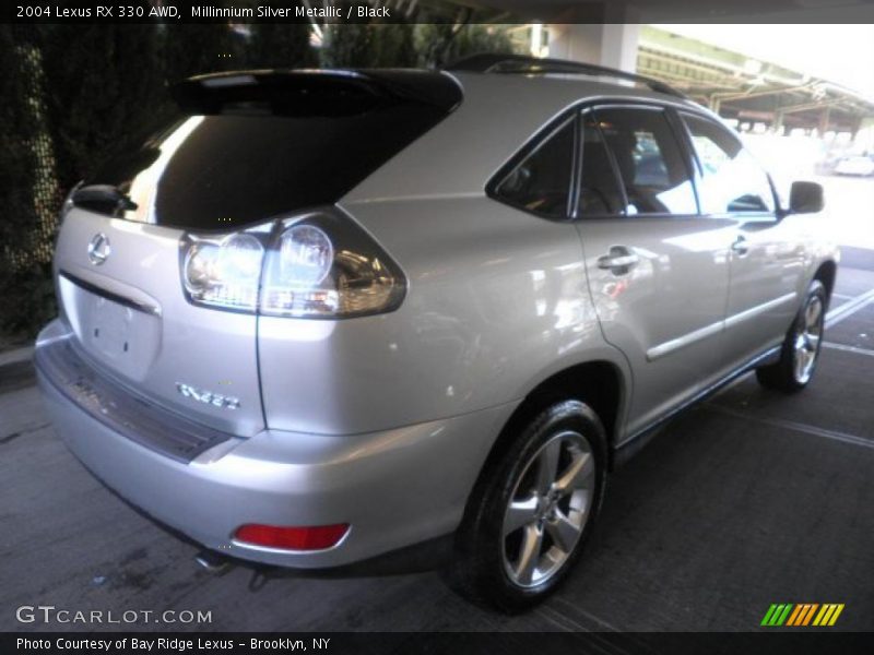 Millinnium Silver Metallic / Black 2004 Lexus RX 330 AWD