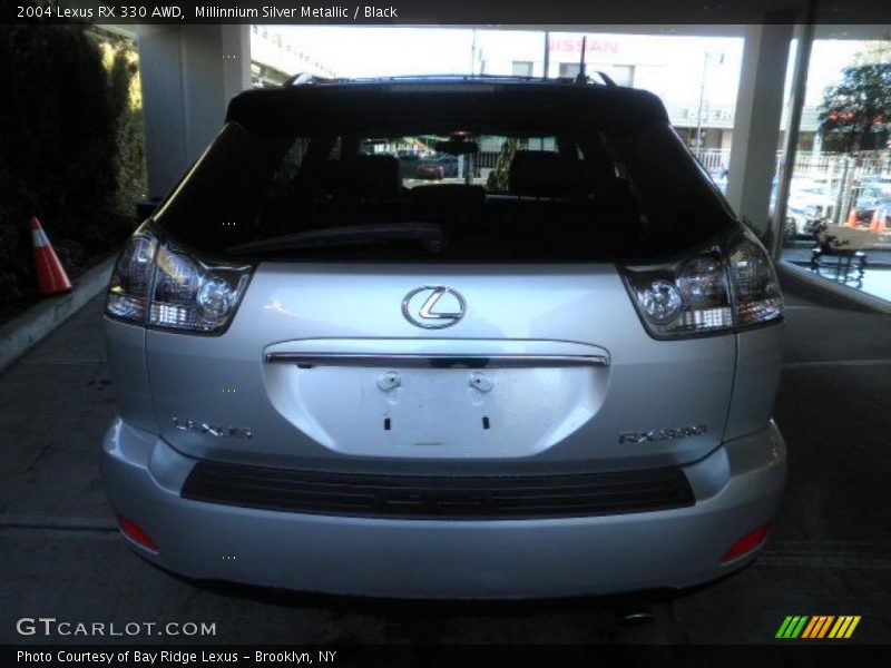 Millinnium Silver Metallic / Black 2004 Lexus RX 330 AWD