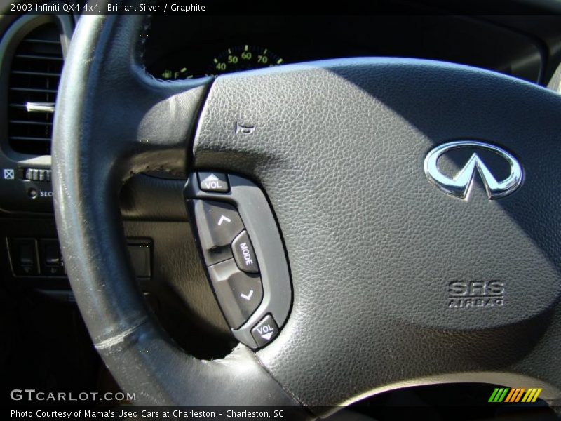 Brilliant Silver / Graphite 2003 Infiniti QX4 4x4