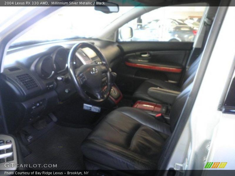 Millinnium Silver Metallic / Black 2004 Lexus RX 330 AWD