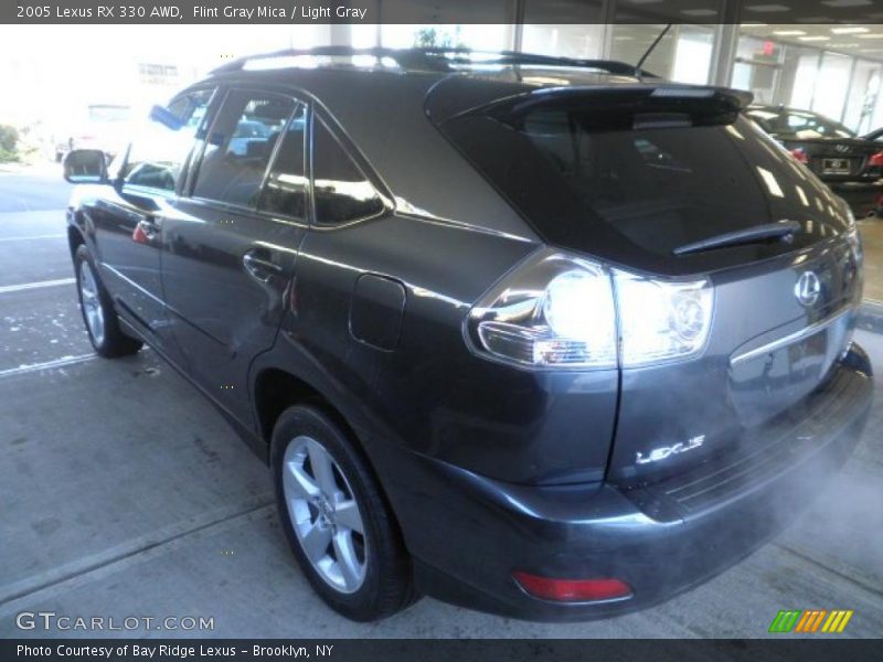 Flint Gray Mica / Light Gray 2005 Lexus RX 330 AWD