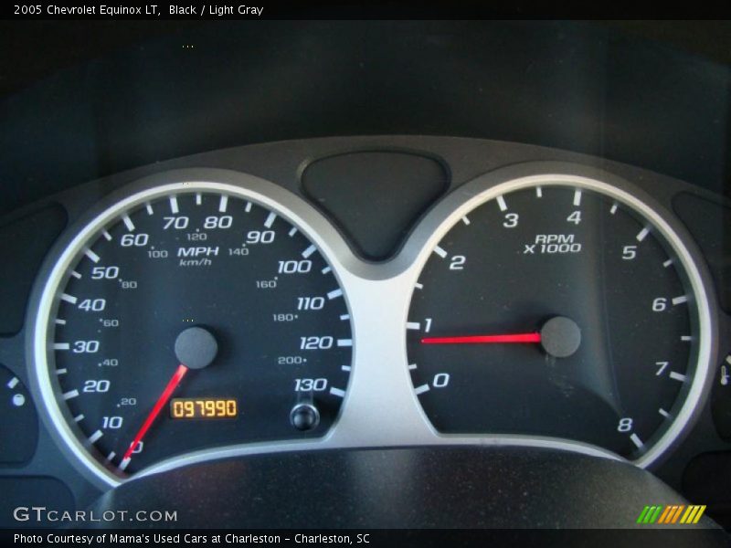 Black / Light Gray 2005 Chevrolet Equinox LT