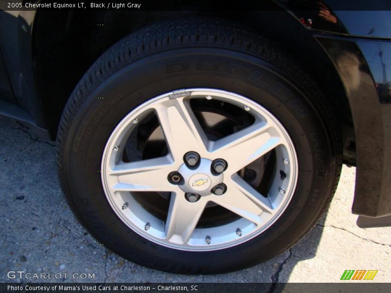 Black / Light Gray 2005 Chevrolet Equinox LT