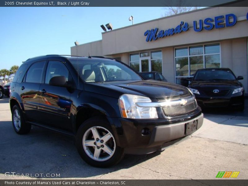 Black / Light Gray 2005 Chevrolet Equinox LT