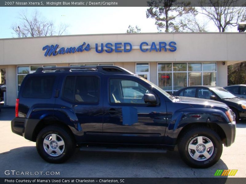 Midnight Blue Metallic / Desert/Graphite 2007 Nissan Xterra S