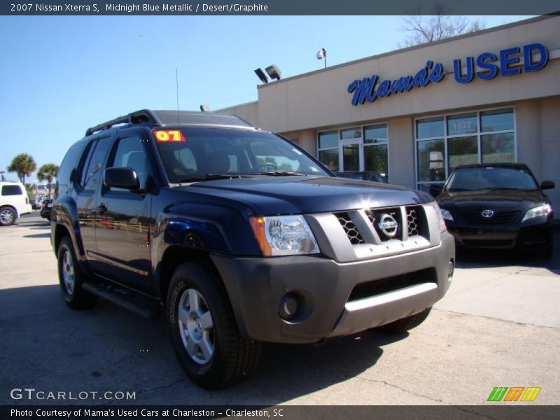 Midnight Blue Metallic / Desert/Graphite 2007 Nissan Xterra S