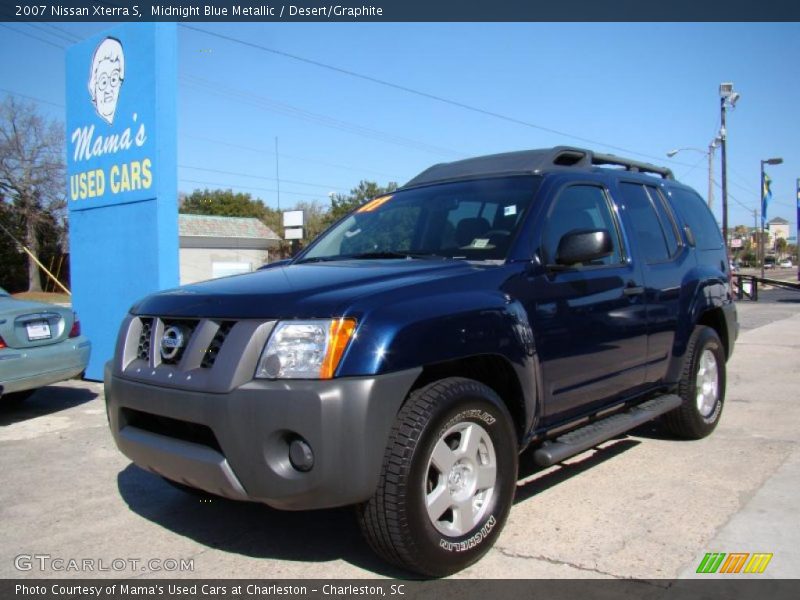 Midnight Blue Metallic / Desert/Graphite 2007 Nissan Xterra S