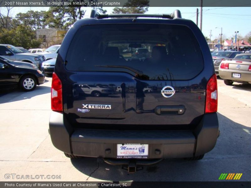 Midnight Blue Metallic / Desert/Graphite 2007 Nissan Xterra S