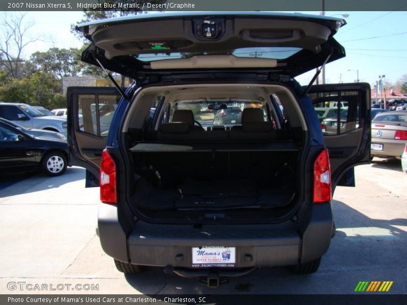 Midnight Blue Metallic / Desert/Graphite 2007 Nissan Xterra S