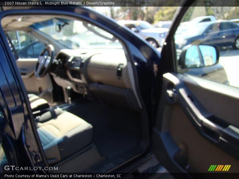 Midnight Blue Metallic / Desert/Graphite 2007 Nissan Xterra S