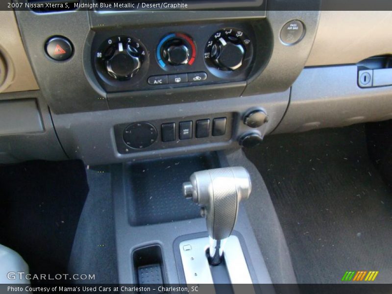 Midnight Blue Metallic / Desert/Graphite 2007 Nissan Xterra S