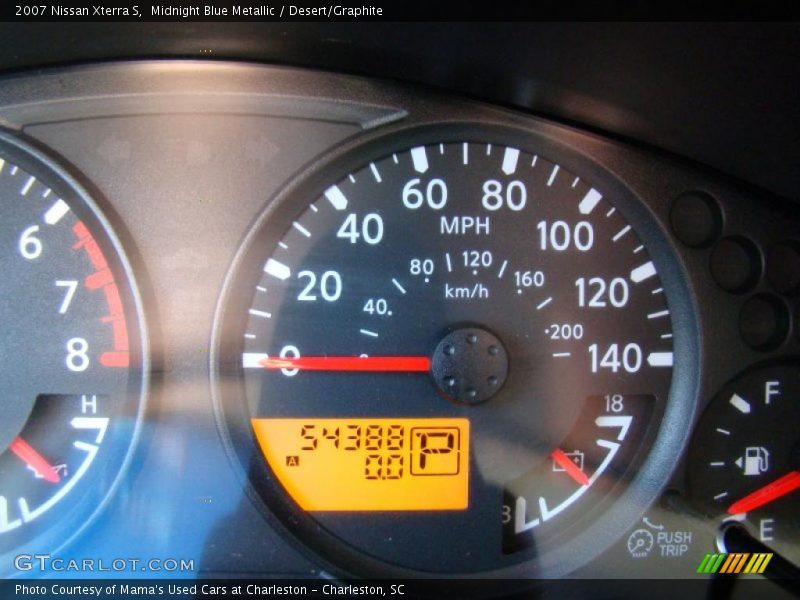 Midnight Blue Metallic / Desert/Graphite 2007 Nissan Xterra S