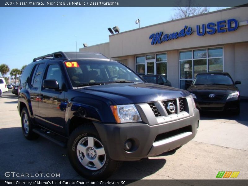 Midnight Blue Metallic / Desert/Graphite 2007 Nissan Xterra S