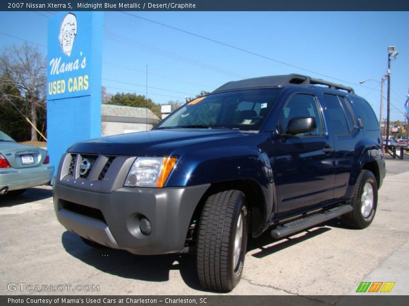 Midnight Blue Metallic / Desert/Graphite 2007 Nissan Xterra S