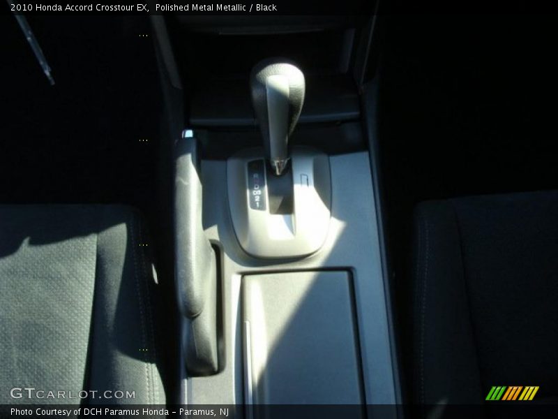 Polished Metal Metallic / Black 2010 Honda Accord Crosstour EX