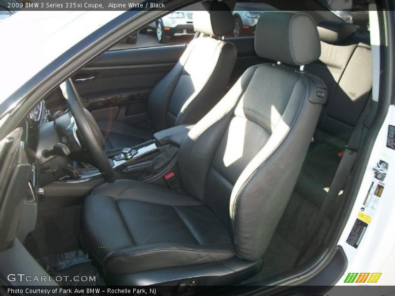 Alpine White / Black 2009 BMW 3 Series 335xi Coupe
