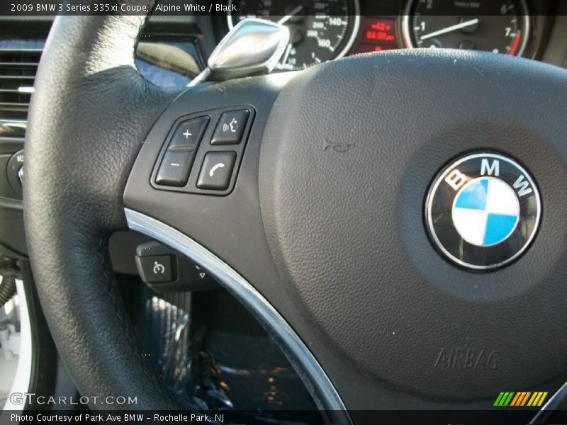 Alpine White / Black 2009 BMW 3 Series 335xi Coupe