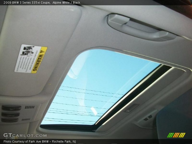 Alpine White / Black 2009 BMW 3 Series 335xi Coupe