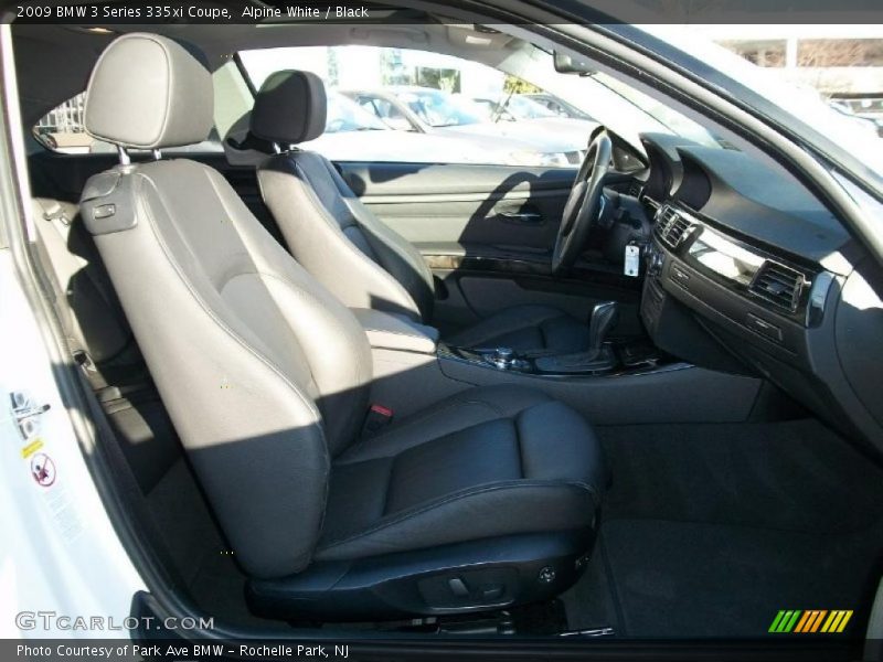 Alpine White / Black 2009 BMW 3 Series 335xi Coupe