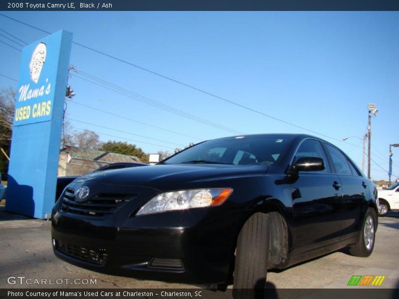 Black / Ash 2008 Toyota Camry LE